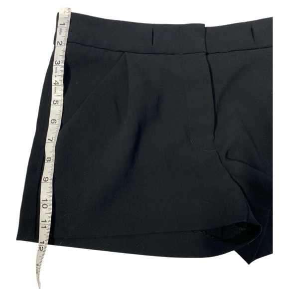 Aritzia Wilfred Black Exergue Shorts Size 4 Missing Bow String Mini Shorts - Picture 8 of 9